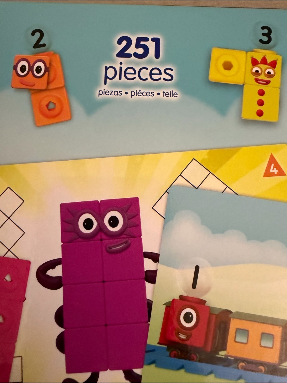 MathLink Cubes Numberblocks 1-10 Activity Set - Multi-Color - Picture 5 of 7